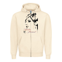 Sandshell Design barbra streisand Zipper Hoodie - artisFamous