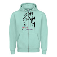 Seafoam Design barbra streisand Zipper Hoodie - artisFamous