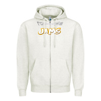 Oatmeal Heather rockapella Zipper Hoodie - artisFamous