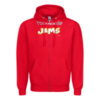 Red rockapella Zipper Hoodie - artisFamous