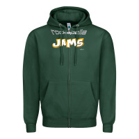 Sports Green rockapella Zipper Hoodie - artisFamous