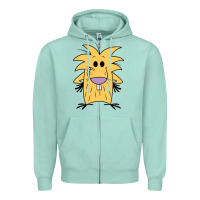 Seafoam norbet angry beaver Zipper Hoodie - artisFamous