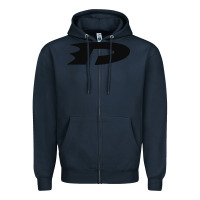 Navy danny phantom run Zipper Hoodie - artisFamous