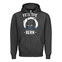 Charcoal Heather bernie sanders for now Zipper Hoodie - artisFamous