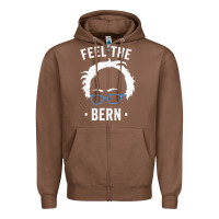 Chestnut bernie sanders for now Zipper Hoodie - artisFamous