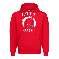 Red bernie sanders for now Zipper Hoodie - artisFamous