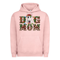 Pigment Salmon Christmas Dog Mom Bull Terrier Urban Hoodie - RanaPortraitStore