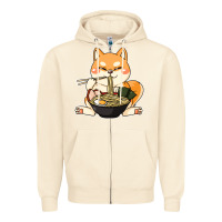 Sandshell shiba inu dog ramen Zipper Hoodie - artisFamous