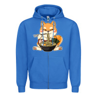 True Royal shiba inu dog ramen Zipper Hoodie - artisFamous