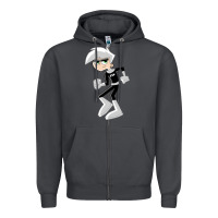 Smoke danny phantom run Zipper Hoodie - artisFamous