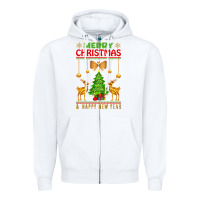 Merry Christmas Zipper Hoodie | Teevron