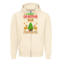 Sandshell merry christmas Zipper Hoodie - artisFamous