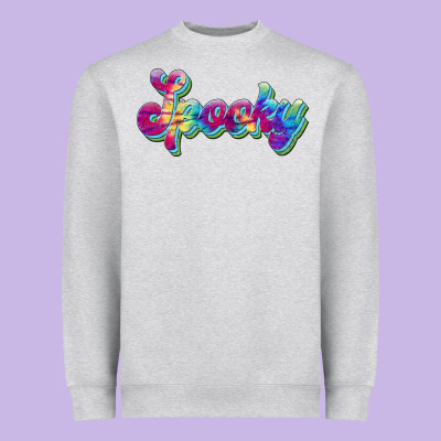 Spooky Heavyweight Sweatshirt Designed By Jahusdesignshop