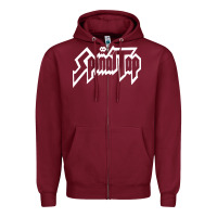 Burgundy spinal tap Zipper Hoodie - artisFamous