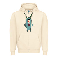 Sandshell plankton Zipper Hoodie - artisFamous