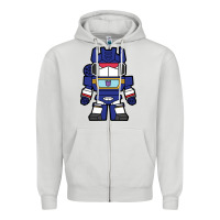 Dove Grey soundwave transformers chibi Zipper Hoodie - artisFamous