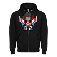 Black starscream chibi Zipper Hoodie - artisFamous