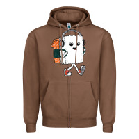 Chestnut sushi cool Zipper Hoodie - artisFamous