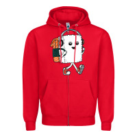 Red sushi cool Zipper Hoodie - artisFamous