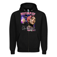 Black lil peep Zipper Hoodie - artisFamous