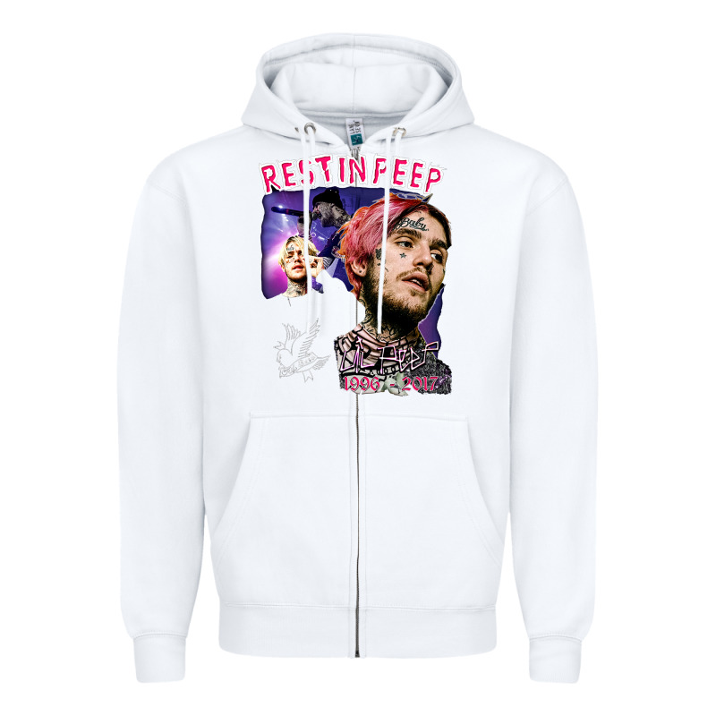 Lil Peep Zipper Hoodie by artisFamous | Teevron
