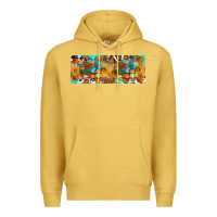 Antique Gold Thanksgiving Turkey Truck Premium Hoodie - Artiststas