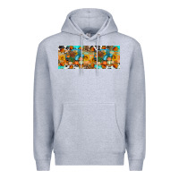 Heather Grey Thanksgiving Turkey Truck Premium Hoodie - Artiststas