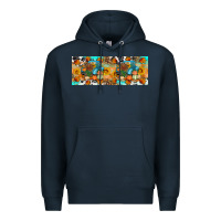 Navy Thanksgiving Turkey Truck Premium Hoodie - Artiststas