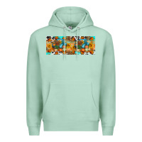 Seafoam Thanksgiving Turkey Truck Premium Hoodie - Artiststas