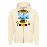 Sandshell school bus costume cool halloween Zipper Hoodie - artisFamous
