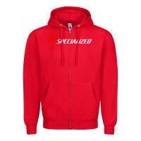 Red bicycle company Zipper Hoodie - artisFamous