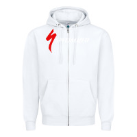White bicycle company Zipper Hoodie - artisFamous