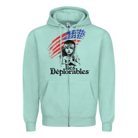 Seafoam les deplorables Zipper Hoodie - artisFamous
