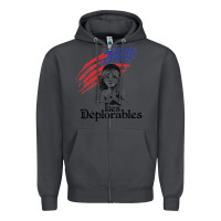 Smoke les deplorables Zipper Hoodie - artisFamous