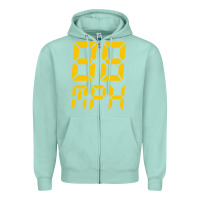 Seafoam 88mph funny Zipper Hoodie - artisFamous