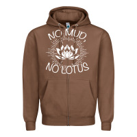 Chestnut funny buddhist Zipper Hoodie - artisFamous
