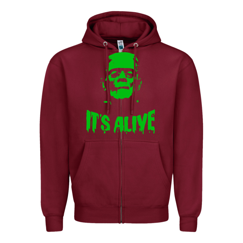 Frankenstein Zipper Hoodie by artisFamous | Teevron