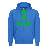 True Royal frankenstein Zipper Hoodie - artisFamous