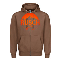 Chestnut busch latte Zipper Hoodie - artisFamous