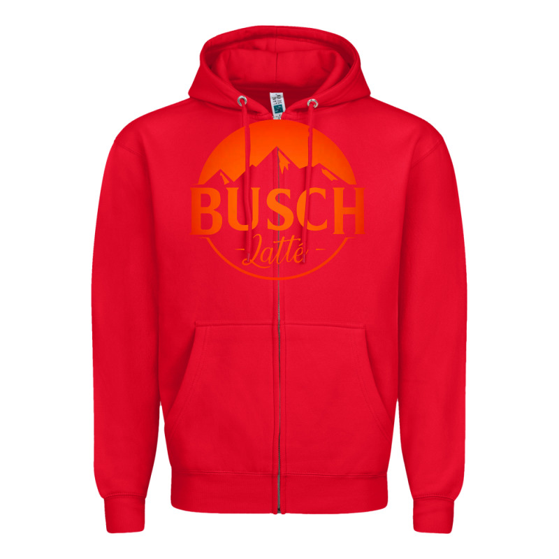 Busch Latte Zipper Hoodie by artisFamous | Teevron