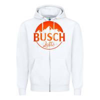 White busch latte Zipper Hoodie - artisFamous
