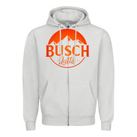 Dove Grey busch latte Zipper Hoodie - artisFamous
