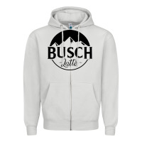 Dove Grey busch latte Zipper Hoodie - artisFamous