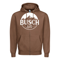 Chestnut busch latte Zipper Hoodie - artisFamous