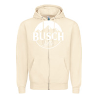 Sandshell busch latte Zipper Hoodie - artisFamous
