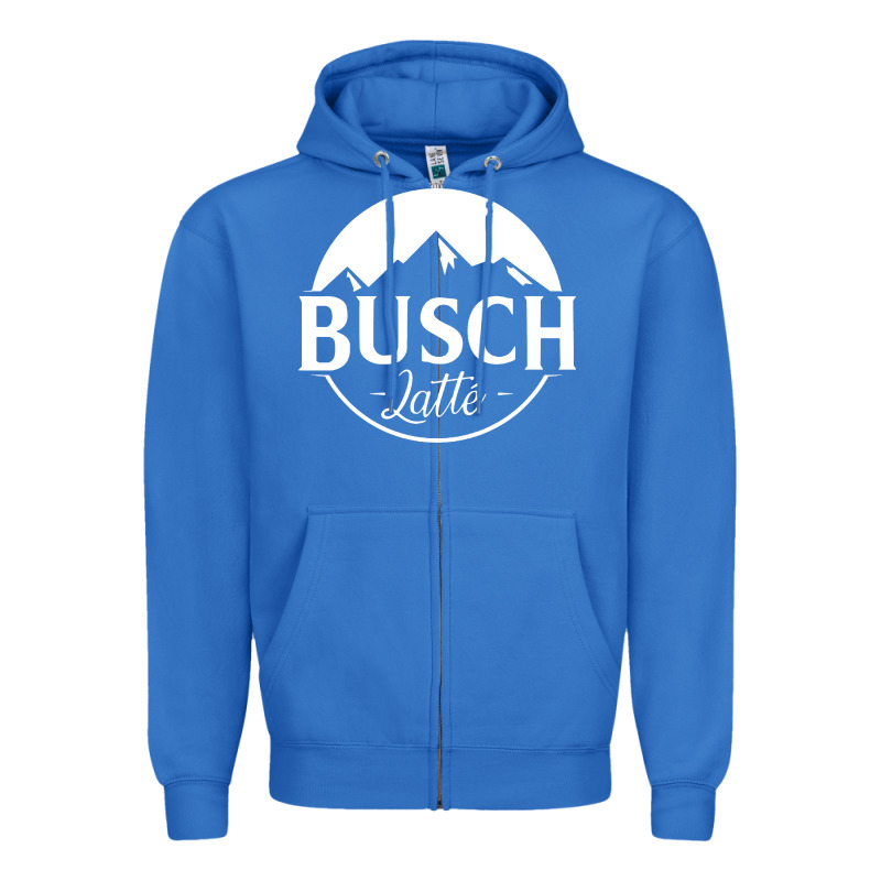 Busch Latte Zipper Hoodie by artisFamous | Teevron