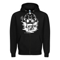 Black camp crystal lake sweatshirt Zipper Hoodie - artisFamous