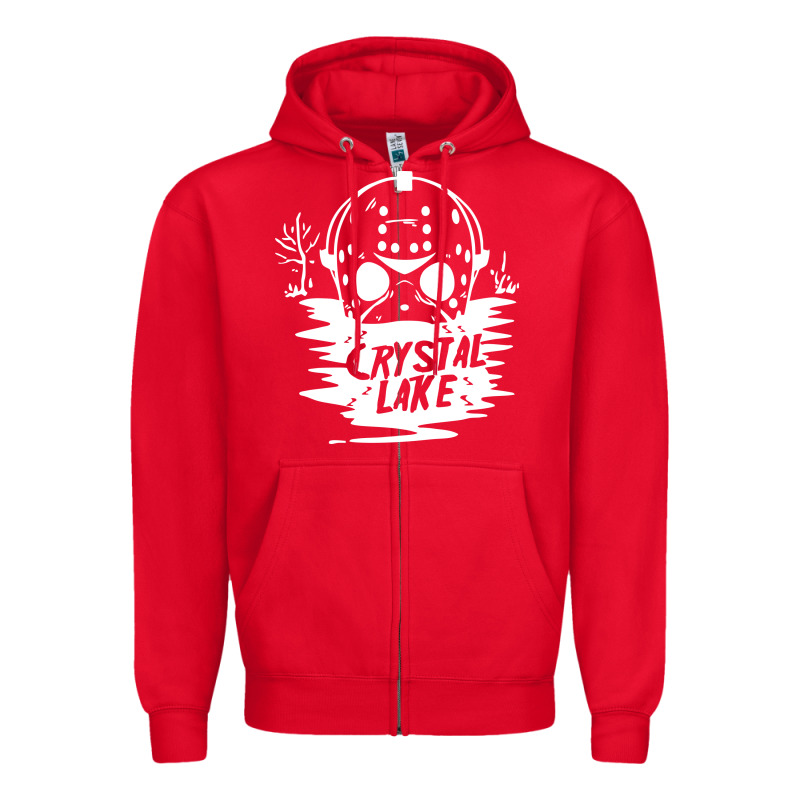Camp Crystal Lake Sweatshirt Zipper Hoodie by artisFamous | Teevron