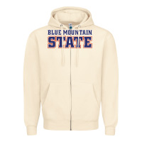 Sandshell blue mountain state Zipper Hoodie - artisFamous