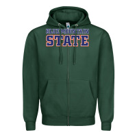 Sports Green blue mountain state Zipper Hoodie - artisFamous
